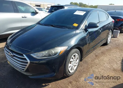2018 Hyundai Elantra Se from USA, damaged, VIN 5NPD74LF3JH289433